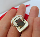Beautiful Handmade Ring, Tiger Eye Ring, Sterling Silver Ring, Tigers Eye Ring, Natural Gemstone Ring, Birthstone Ring, Women's Jewelry - CroatianJewelryCraft