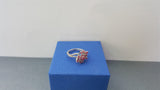 Ruby Ring, Red Stone Ring, Red Gemstone Ring, Red Silver Ring, Silver Ring Ruby Statement Ring, One of a kind ring,  Womans Ring, Red Ring - Traditional Croatian Jewelry