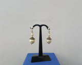 White Freshwater Pearl Earrings, Simple Pearl Dangle Earrings, Sterling Silver Pearl Earrings, Bridesmaids Jewelry, Natural Pearl Jewelry - Traditional Croatian Jewelry