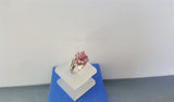 Ruby Ring, Red Stone Ring, Red Gemstone Ring, Red Silver Ring, Silver Ring Ruby Statement Ring, One of a kind ring,  Womans Ring, Red Ring - Traditional Croatian Jewelry