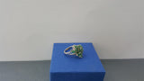 Emerald Ring, Wedding Ring, Engagement  Ring, Anniversary Rings, Green Stone Ring, Green Gemstone Ring, Silver Ring Emerald, May Birthstone - Traditional Croatian Jewelry
