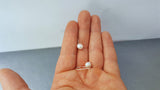 White Pearl Earrings, Simple Pearl Earrings, Sterling Silver Drop Pearl Earrings. Natural Pearl Jewelry, Dainty Pearl Earrings - CroatianJewelryCraft