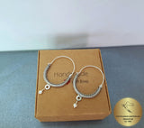 Croatian Hoop Earrings, Sterling Silver Filigree Hoops, White Pearl Dangle Hoops, Konavle Earrings, Dubrovnik Jewelry, Wedding Jewelry