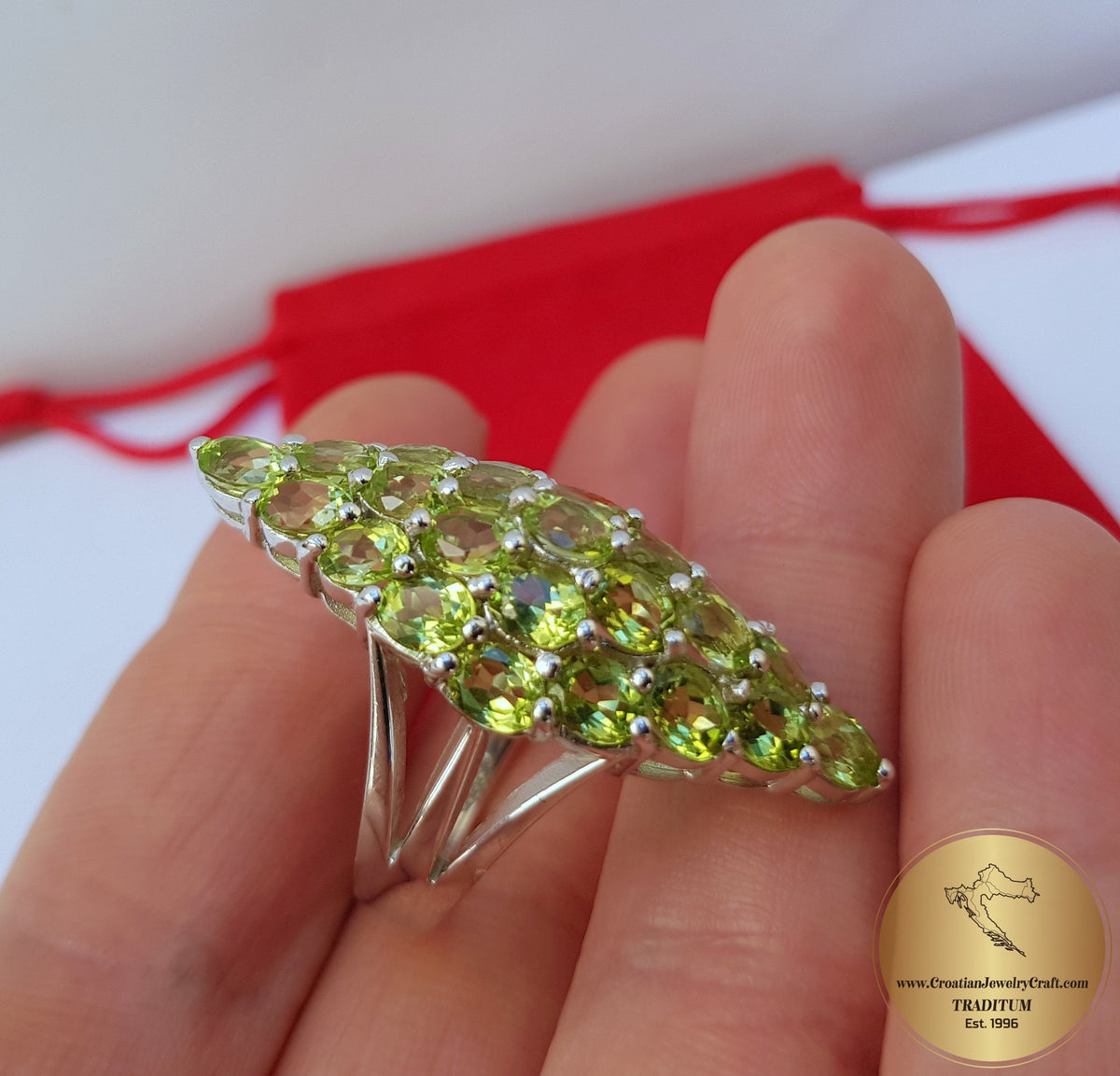 Peridot Stones Stauer Peridot Ring Peridot Sterling Silver Ring