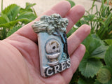 Authentic Croatian Souvenir Gift, Made In Croatia Gift, Handmade Ceramic Magnets, Hand Crafted Ornament, Hand Sculpted Unique Ceramics