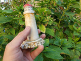 Authentic Croatian Souvenir Gift, Made In Croatia Gift, Handmade Ceramic Lighthouse, Unique Hand Crafted Ornament, Hand Sculpted Ceramics