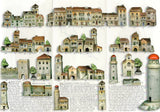 Croatia, Ceramic Church on San Marino Island, Authentic Croatian Souvenir Gift, Handcrafted In Croatia Gift, Unique Handmade Ceramics