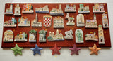 Authentic Croatian Souvenir Gift, Dalmatian House Made In Croatia Gift Handmade Ceramic Unique Hand Sculpted Home Decor House
