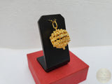 Dubrovnik Filigree Ball Pendant, Solid 14k Gold Pendant, Statement Pendant, Croatian Filigree Pendant Necklace, Vintage Pendant