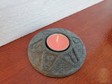 Croatian Handmade Ceramics, Ceramic Flower Shaped Tea Light Holder, Hand Painted Candle Holder, Croatian Pottery