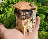 Istria, Ceramic Poreč Romanesque House, Authentic Croatian Souvenir Gift, Handcrafted In Croatia Gift, Unique Handmade Ceramic