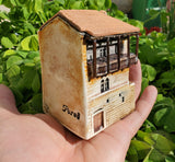 Istria, Ceramic Poreč Romanesque House, Authentic Croatian Souvenir Gift, Handcrafted In Croatia Gift, Unique Handmade Ceramic