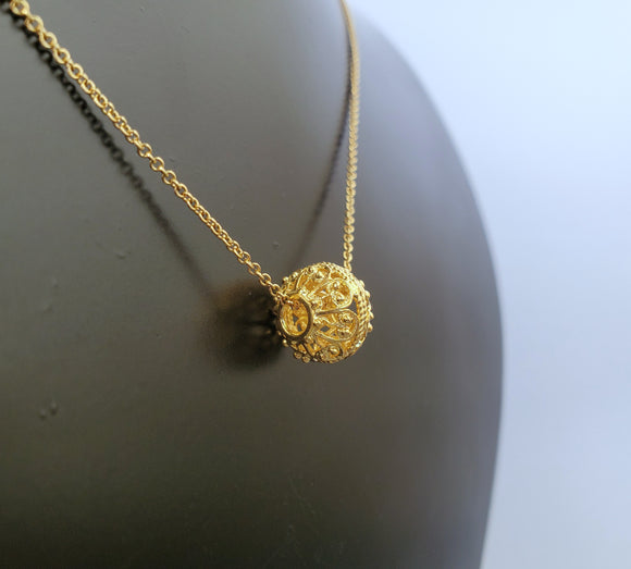 Necklaces - Gold Plated Sterling Silver -