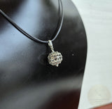 Traditional Croatian Pendant, Dubrovnik Filigree Ball Pendant, Sterling Silver Ball Pendant, Mediterranean Ethnic Wedding Jewelry, Vintage - CroatianJewelryCraft