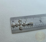 Traditional Croatian Cross Pendant, Minimalist Filigree Cross Pendant, Sterling Silver Dainty Metalwork Cross, Wedding Jewelry, Dubrovnik