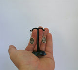 Interleaving Mesh Earrings, Sterling Silver Earrings, Simple Silver Earrings, Silver Dangle Earrings, Simple Earrings