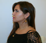 Dubrovnik Filigree Ball Pendant, Solid 14k Gold Pendant, Statement Pendant, Croatian Filigree Pendant Necklace, Vintage Pendant