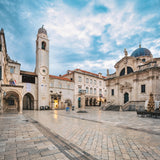 Ceramic Dubrovnik Clock Tower, Authentic Croatian Souvenir Gift, Made In Croatia Gift, Handmade Ceramic, Unique Hand Sculpted Ceramics