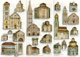 Ceramic Zagreb Magnet, Authentic Croatian Souvenir Gift, Made In Croatia Gift, Handmade Ceramic Magnets, Unique Hand Crafted Ornament