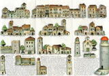 Korčula, Authentic Croatian Souvenir Gift, Made In Croatia Gift, Handmade Ceramic Magnets, Hand Crafted Ornament, Hand Sculpted Ceramics