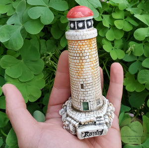 Authentic Croatian Souvenir Gift, Made In Croatia Gift, Handmade Ceramic Lighthouse, Unique Hand Crafted Ornament, Hand Sculpted Ceramics