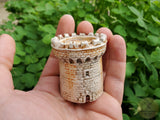 Cres, Ceramic Cres Tower, Authentic Croatian Souvenir Gift, Made In Croatia Gift, Handmade Ceramic, Unique Hand Sculpted Ceramics