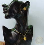 Statement 14k Gold Studs, Croatian Filigree Studs, 14k Gold Statement Earrings, Solid Gold Stud Earrings, Gold Unique Earrings for Women