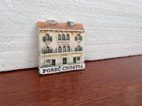 Porec, Authentic Croatian Souvenir Gift, Made In Croatia Gift, Handmade Ceramic Magnets, Hand Crafted Ornament Hand Sculpted Unique Ceramics