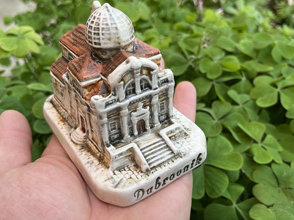 Ceramic Dubrovnik Church of St Blaise, Authentic Croatian Souvenir Gift, Made In Croatia Gift, Unique Hand Sculpted Ceramics, Sveti Vlaho