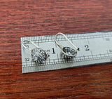 Traditional Croatian Earrings, Filigree Half Ball Earrings, Oxidized Silver Earrings, Metalwork Earrings, Filigree Earrings, Wedding Jewelry