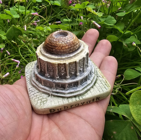 Ceramic Dubrovnik Onofrio Fountain, Authentic Croatian Souvenir Gift, Made In Croatia Gift, Unique Hand Sculpted Ceramics,