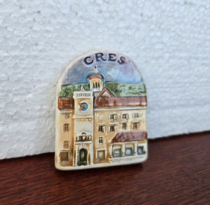 Authentic Croatian Souvenir Gift, Made In Croatia Gift, Handmade Ceramic Magnets, Hand Crafted Ornament, Hand Sculpted Unique Ceramics