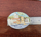 Trogir, Authentic Croatian Souvenir Gift, Made In Croatia Gift, Handmade Ceramic Magnets, Hand Crafted Ornament, Hand Sculpted Ceramics