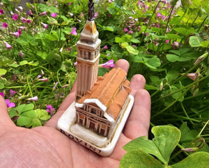 Istria, Rovinj, Ceramic Church of St. Euphemia, Authentic Croatian Souvenir Gift, Made In Croatia Gift Handmade Ceramic Unique Hand Sculpted