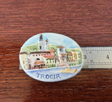 Trogir, Authentic Croatian Souvenir Gift, Made In Croatia Gift, Handmade Ceramic Magnets, Hand Crafted Ornament, Hand Sculpted Ceramics