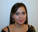 Traditional Croatian 14k Gold Earrings, Large Gold Earrings, Gold Statement Earrings, Dubrovnik Filigree Ball Earrings, Wedding Earrings