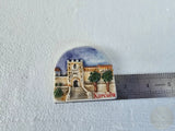 Korčula, Authentic Croatian Souvenir Gift, Made In Croatia Gift, Handmade Ceramic Magnets, Hand Crafted Ornament, Hand Sculpted Ceramics