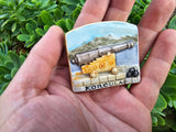 Korčula, Authentic Croatian Souvenir Gift, Made In Croatia Gift, Handmade Ceramic Magnets, Hand Crafted Ornament, Hand Sculpted Ceramics