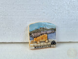 Korčula, Authentic Croatian Souvenir Gift, Made In Croatia Gift, Handmade Ceramic Magnets, Hand Crafted Ornament, Hand Sculpted Ceramics