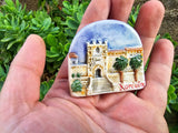 Korčula, Authentic Croatian Souvenir Gift, Made In Croatia Gift, Handmade Ceramic Magnets, Hand Crafted Ornament, Hand Sculpted Ceramics