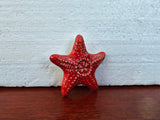 Handmade Croatian Ceramic Magnet, Colorful Ceramic Starfish, Ceramic Sea Star, Authentic Croatian Souvenir Gift, Made In Croatia Gift