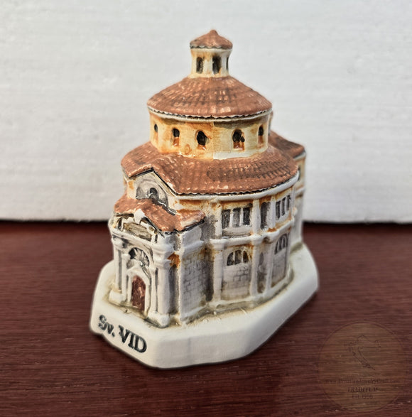 Rijeka, Ceramic St. Vitus Cathedral, Authentic Croatian Souvenir Gift, Zadar, Made In Croatia Gift, Handmade Unique Hand Sculpted Ceramics