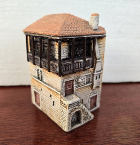 Istria, Ceramic Poreč Romanesque House, Authentic Croatian Souvenir Gift, Handcrafted In Croatia Gift, Unique Handmade Ceramic