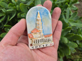 Split Ceramic Magnet, Authentic Croatian Souvenir Gift, Made In Croatia Gift, Uniquely Handmade Ceramic Magnets, Hand Crafted Ornament