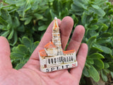 Ceramic Split Magnet, Authentic Croatian Souvenir Gift, Made In Croatia Gift, Handmade Ceramic Magnets, Unique Hand Crafted Ornament