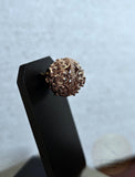 Traditional Croatian Rose Gold Slider Pendant, Solid 14k Pink Gold Pendant, Gold Filigree Slide Ball Pendant, Dubrovnik Jewelry