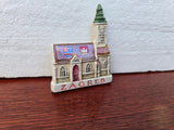 Ceramic Zagreb Magnet, Authentic Croatian Souvenir Gift, Made In Croatia Gift, Handmade Ceramic Magnets, Unique Hand Crafted Ornament