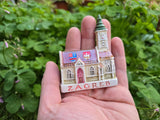 Ceramic Zagreb Magnet, Authentic Croatian Souvenir Gift, Made In Croatia Gift, Handmade Ceramic Magnets, Unique Hand Crafted Ornament