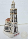 Split, Croatia, Ceramic Cathedral of Saint Domnius, Sveti Duje, Authentic Croatian Souvenir Gift, Unique Made In Croatia Gift Hand Sculpted