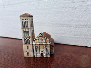 Croatia, Ceramic Hvar Cathedral, Authentic Croatian Souvenir Gift, St. Stephen's Cathedral, Unique Made In Croatia Gift Hand Sculpted